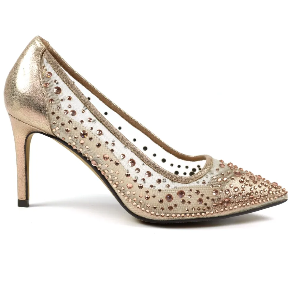 Lunar Shoes Schuhe Und Dazu Passende Taschen | Pumps*Argo Mesh Pumps In Roségold