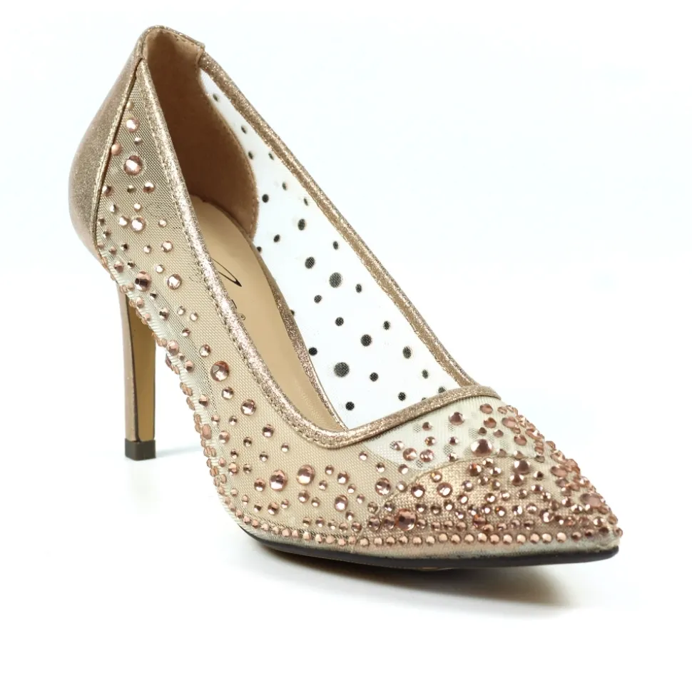Lunar Shoes Schuhe Und Dazu Passende Taschen | Pumps*Argo Mesh Pumps In Roségold