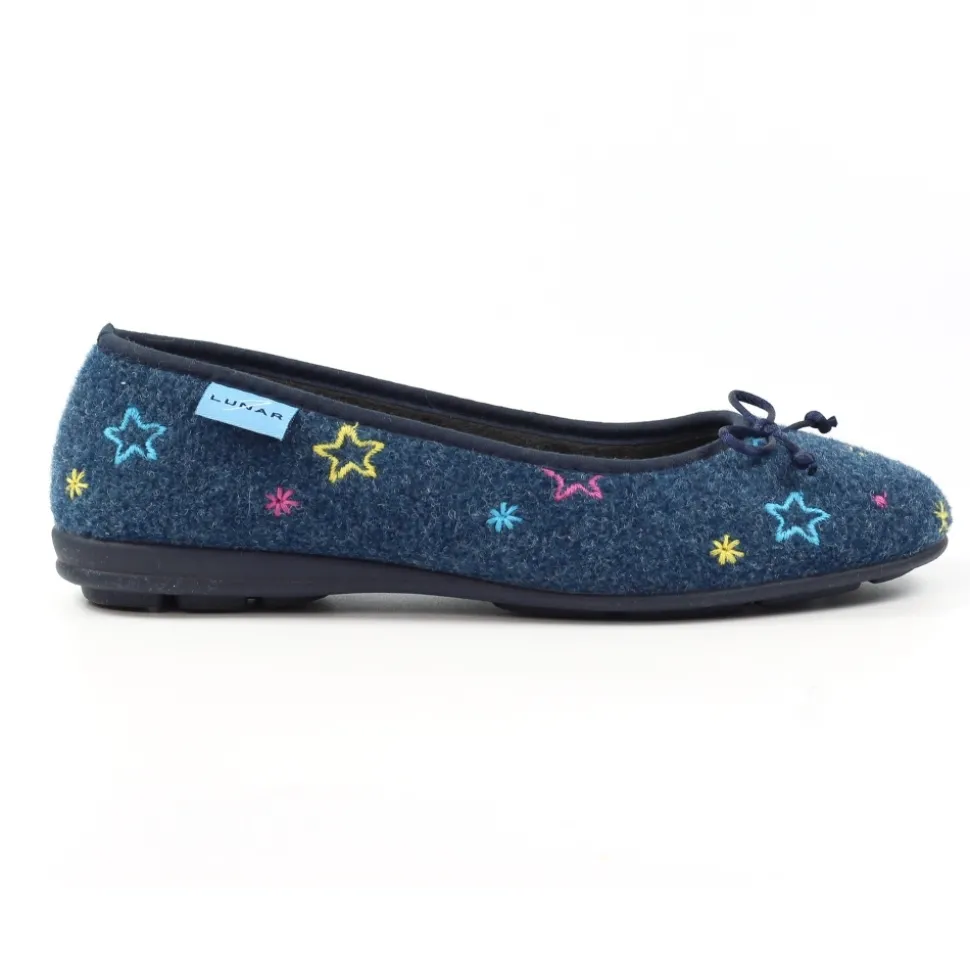 Lunar Shoes Pantoffel*Beerenblauer Pump-Slipper