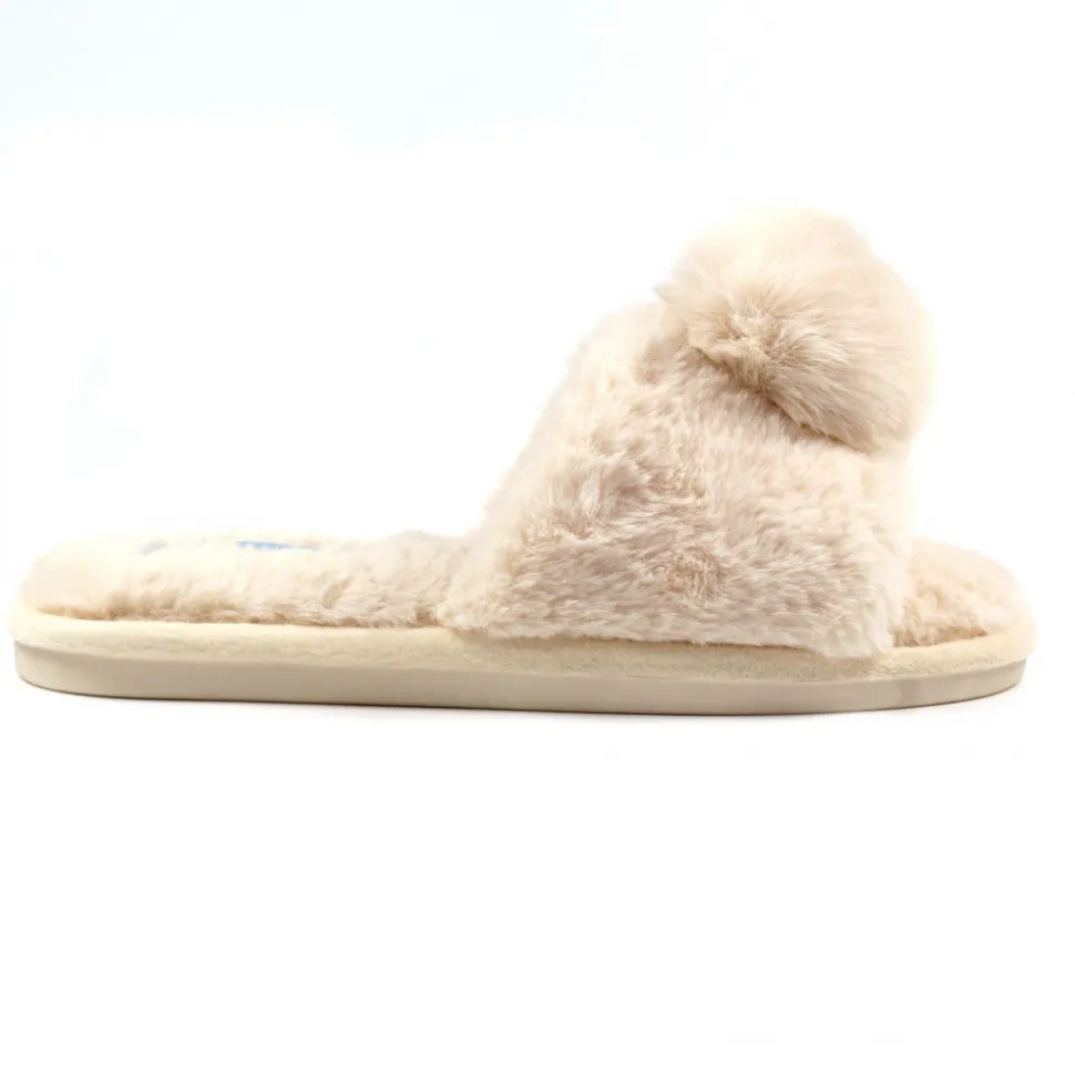 Lunar Shoes Hausschuhe In Geschenkbox | Hausschuh*Beige Pantoffel Cara