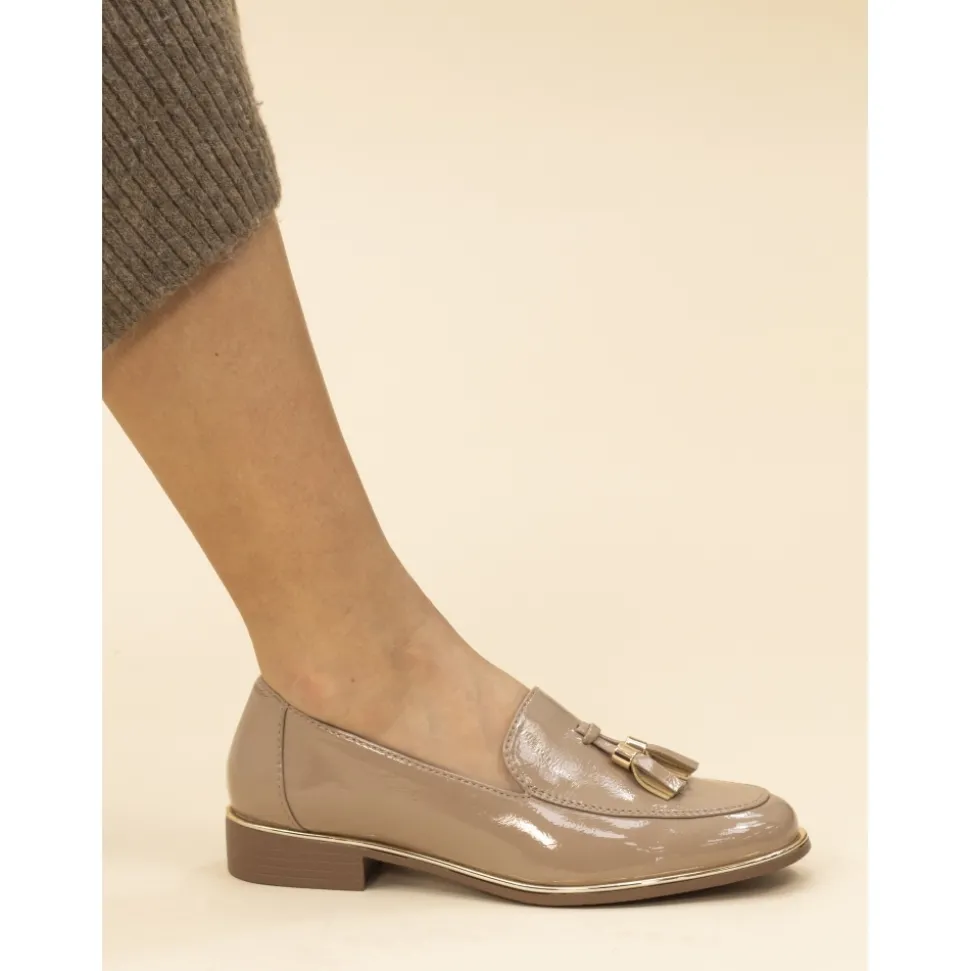 Lunar Shoes Collegeschuhe | Halbschuhe*Blaker Beige Schuh