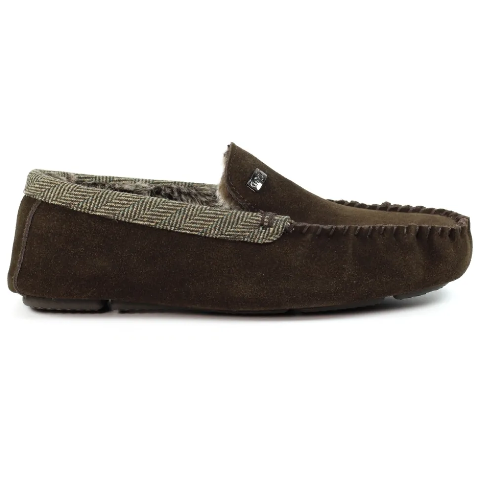 Damen Lunar Shoes Herren Hausschuhe | Hausschuhe Für Damen*Brauner Herren-Hausschuh