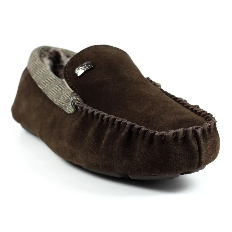 Damen Lunar Shoes Herren Hausschuhe | Hausschuhe Für Damen*Brauner Herren-Hausschuh