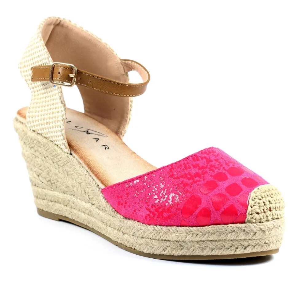 Lunar Shoes Keilabsätze*Craster Rosa Keil