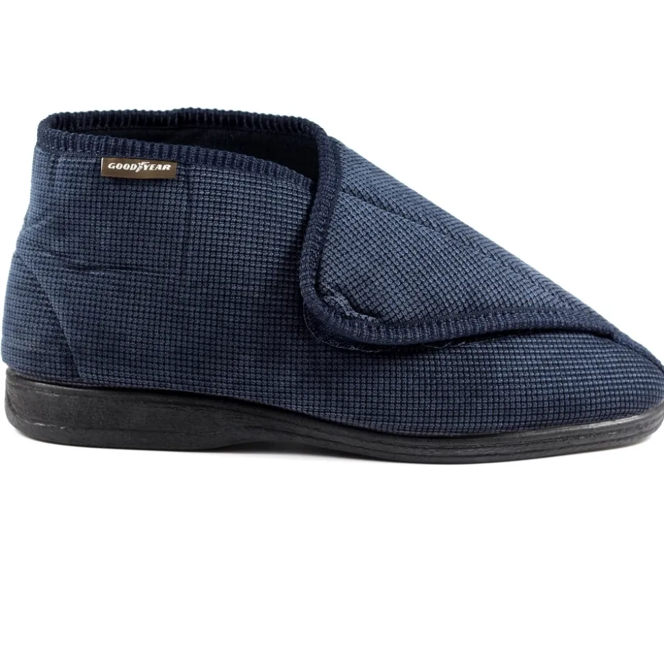 Herren Lunar Shoes Herren Hausschuhe*Drake Blue Bootee Slipper