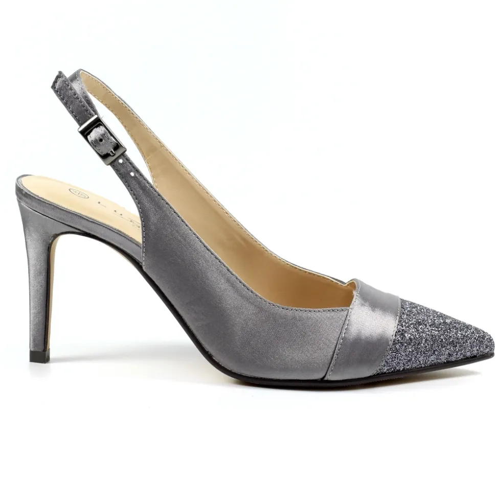 Lunar Shoes Schuhe Und Dazu Passende Taschen | Pumps*Dunkelgrauer Slingback-Pumps von Rowena