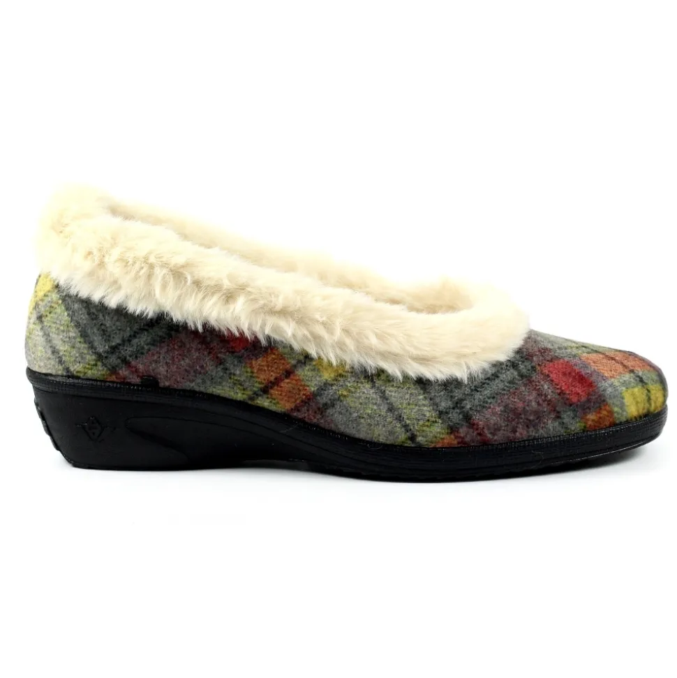 Lunar Shoes Hausschuh*Grauer Hoxton-Hausschuh