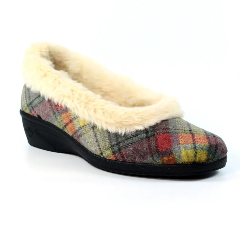 Lunar Shoes Hausschuh*Grauer Hoxton-Hausschuh