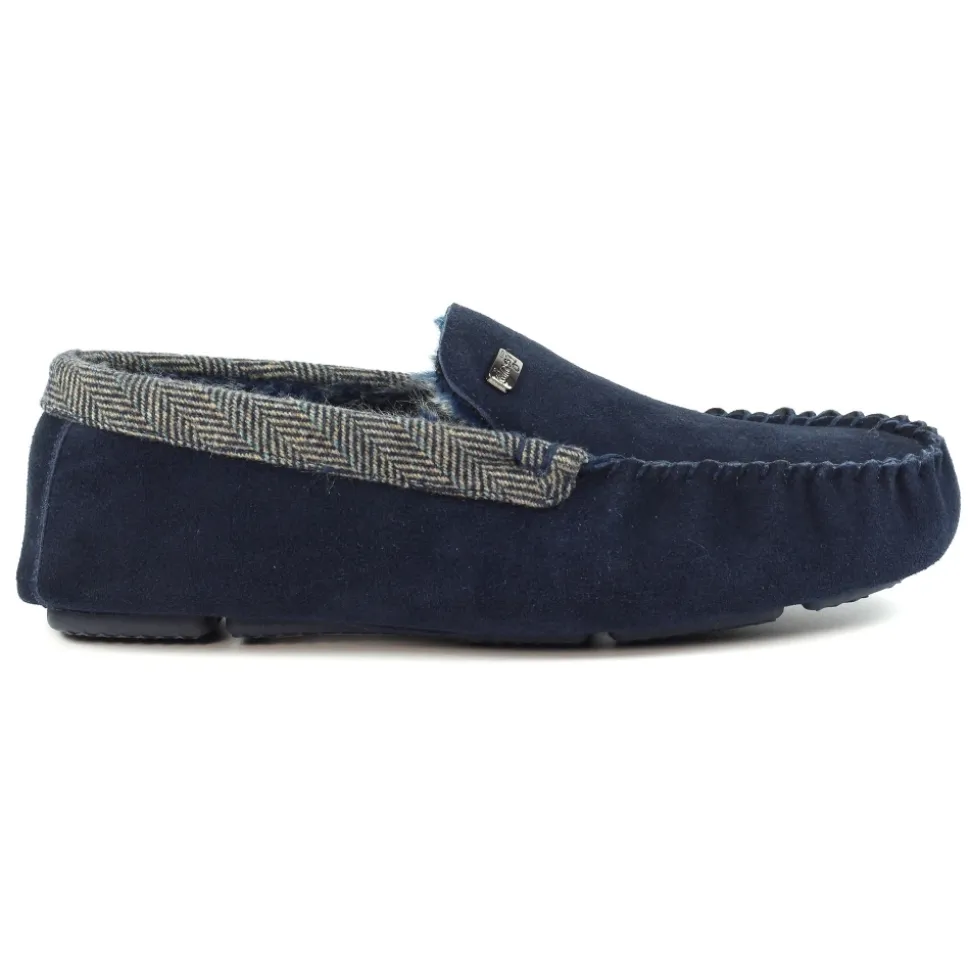 Damen Lunar Shoes Herren Hausschuhe | Hausschuhe Für Damen*Herren-Hausschuh In Marineblau