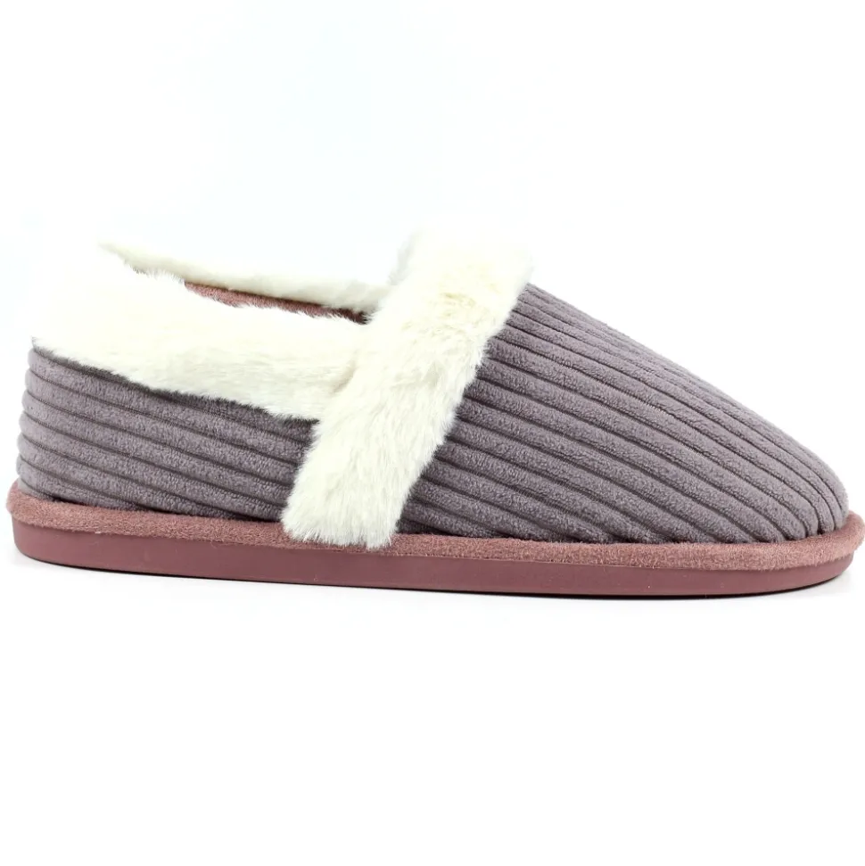 Lunar Shoes Hausschuhe In Geschenkbox | Pantoffel*Lila Slipper „Fara“