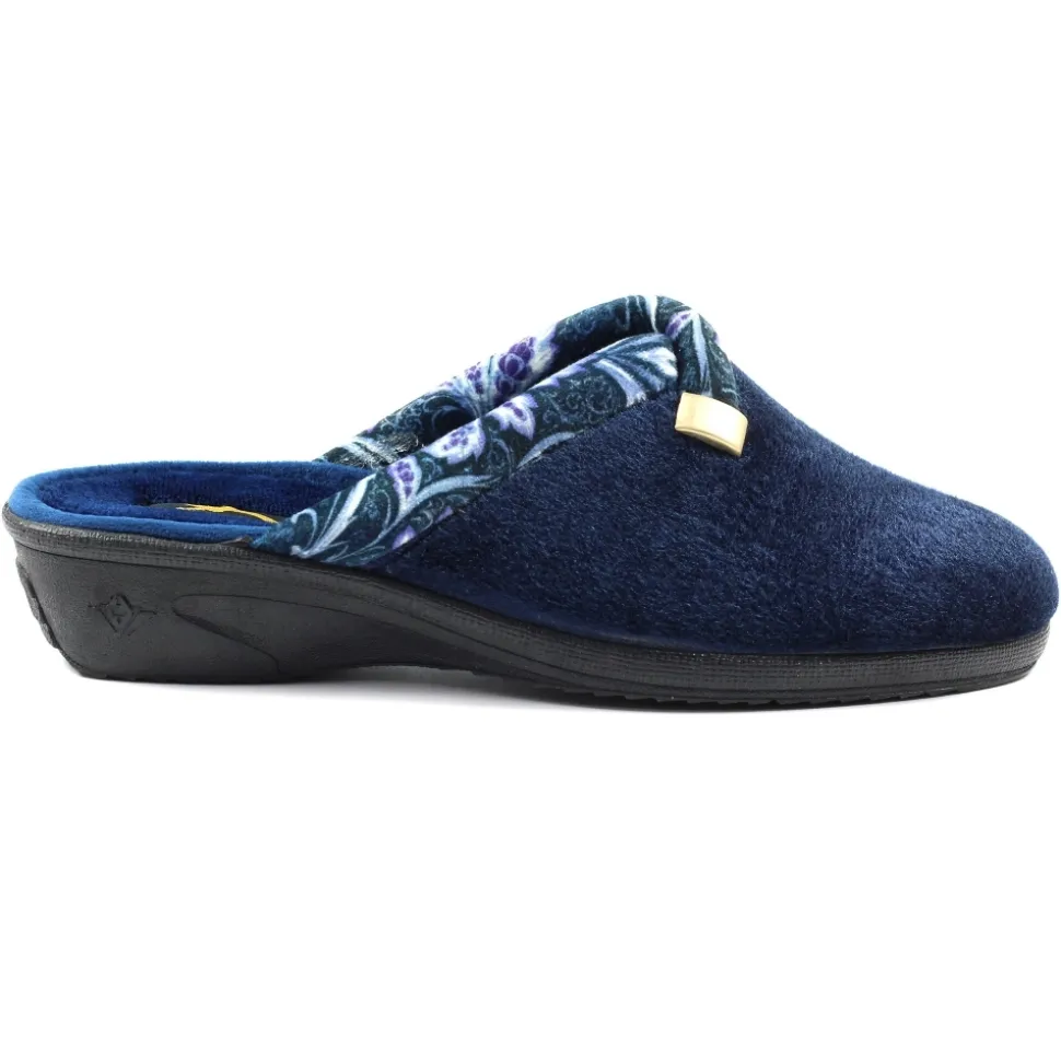 Lunar Shoes Hausschuh | Pantoletten*LLB Alexandra Navy Slipper