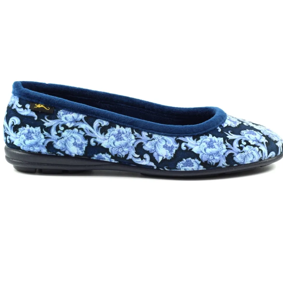 Lunar Shoes Pantoffel*LLB Tamariskenblauer Slipper