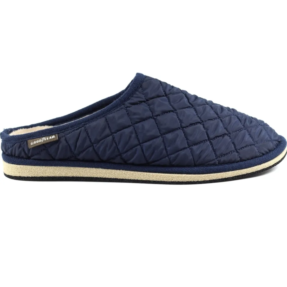 Herren Lunar Shoes Herren Hausschuhe*Marineblauer Bradshaw-Slipper