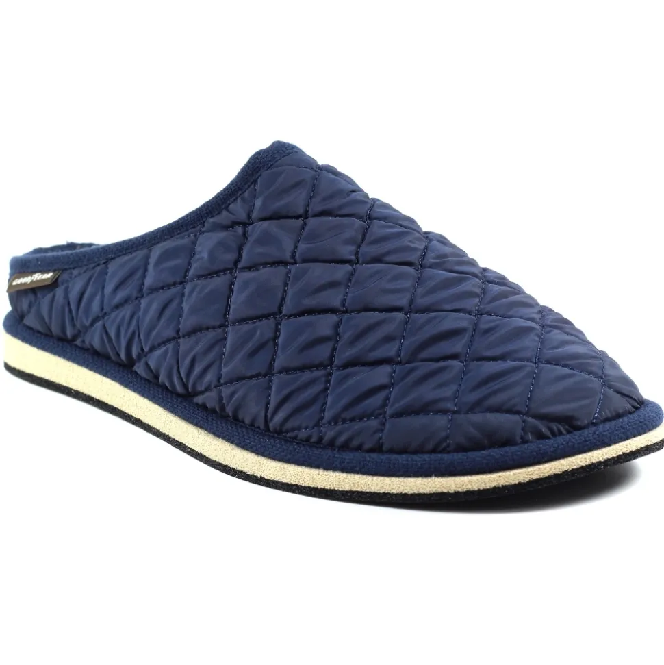 Herren Lunar Shoes Herren Hausschuhe*Marineblauer Bradshaw-Slipper