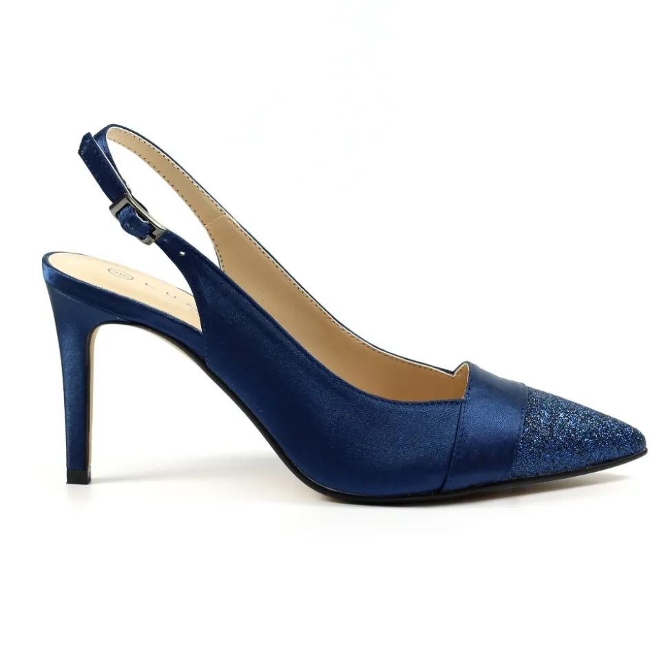 Lunar Shoes Schuhe Und Dazu Passende Taschen | Pumps*Marineblauer Slingback-Pumps von Rowena
