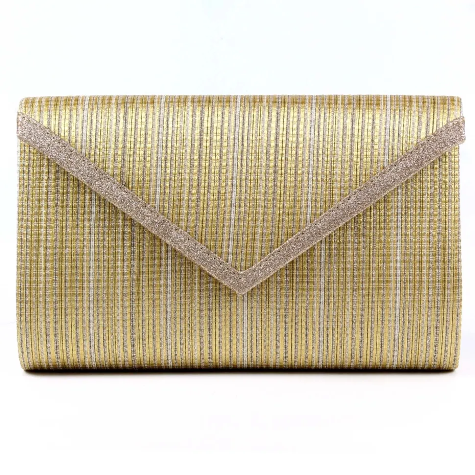 Lunar Shoes Schuhe Und Dazu Passende Taschen | Clutch*Natalia Goldene Tasche