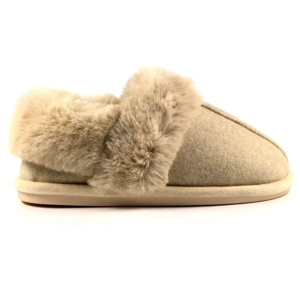 Lunar Shoes Hausschuhe In Geschenkbox | Hausschuh*Pantoffel In Ember-Beige