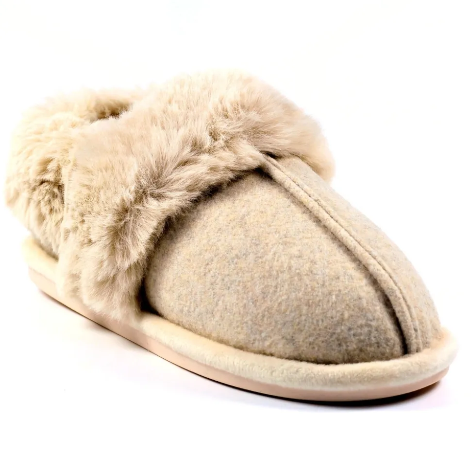 Lunar Shoes Hausschuhe In Geschenkbox | Hausschuh*Pantoffel In Ember-Beige