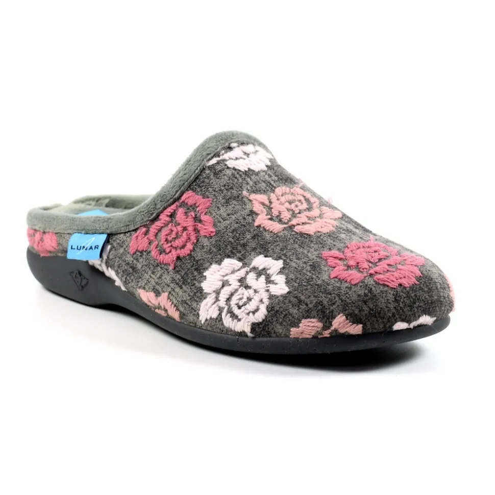 Lunar Shoes Hausschuh | Pantoletten*Pantoletten In Empire-Grau