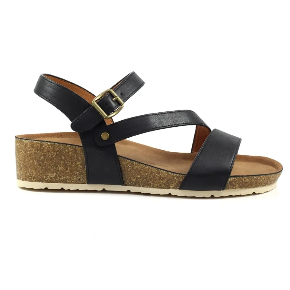 Lunar Shoes Keilabsätze*Sandalen Mit Blockabsatz In Schwarz
