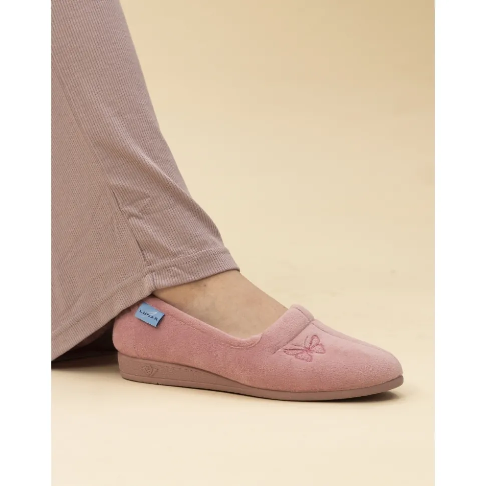 Lunar Shoes Mokassin | Pantoffel*Schmetterlings-Heide-Slipper