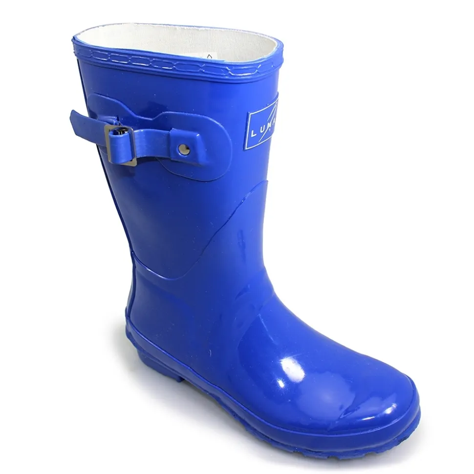 Lunar Shoes Gummistiefel*Schwedenblauer Gummistiefel bis zur Wadenmitte