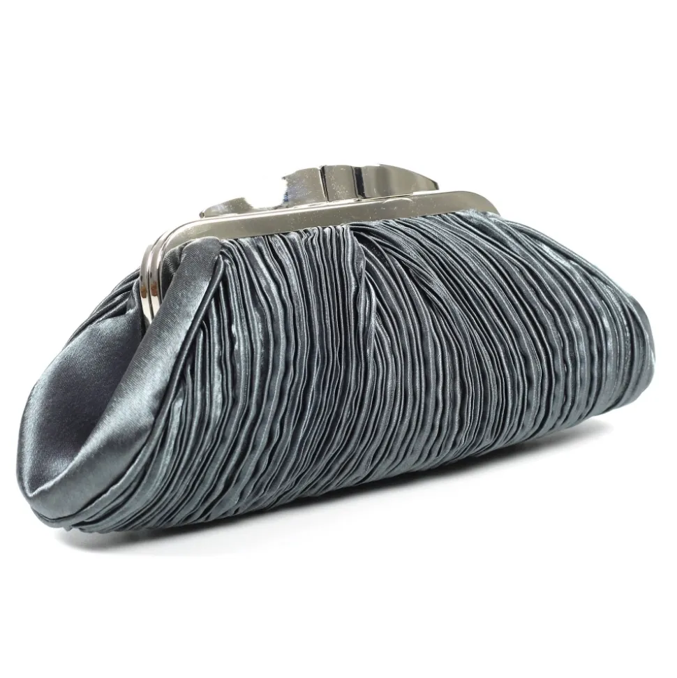 Lunar Shoes Schuhe Und Dazu Passende Taschen | Clutch*Sienna II dunkelgraue Clutch