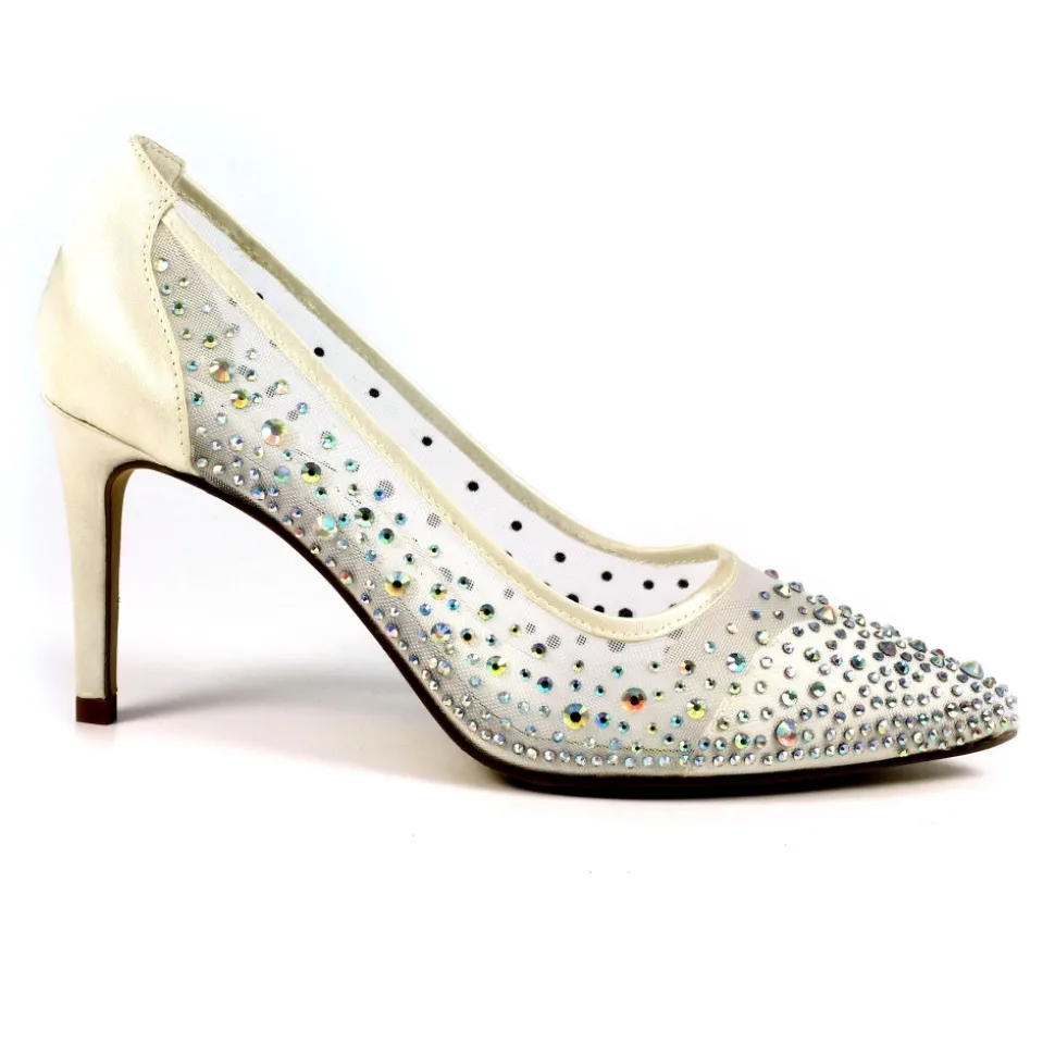 Lunar Shoes Pumps | High Heels*Weißer Argo-Mesh-Platz