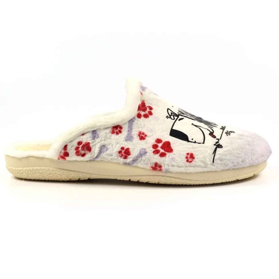 Damen Lunar Shoes Hausschuhe Für Damen | Hausschuh*Weißer Eternity-Slipper