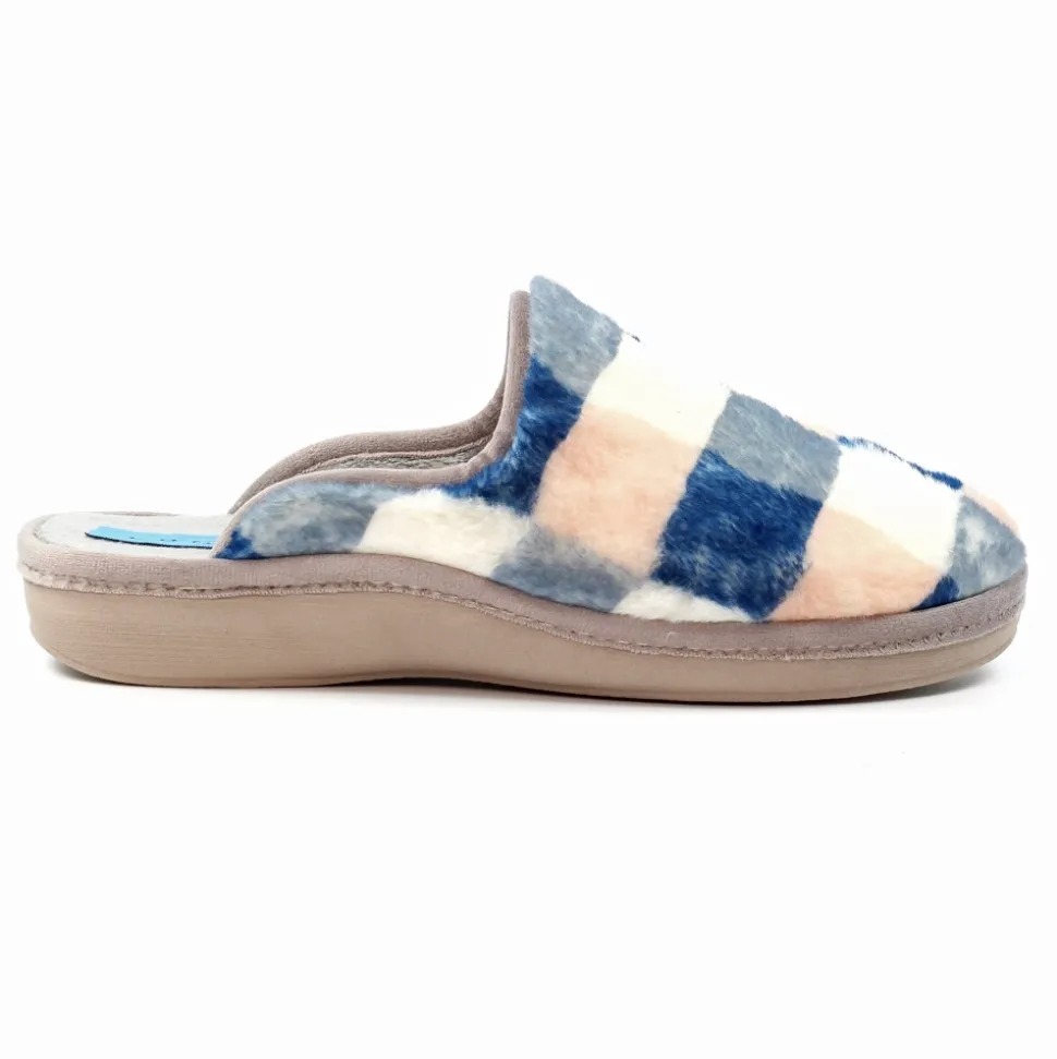 Lunar Shoes Hausschuh | Pantoletten*Yasmina Blaue Pantoletten